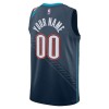 Camiseta Hombre Oklahoma City Thunder Personalizadas 2025-26 Nike City Edition Negro Swingman